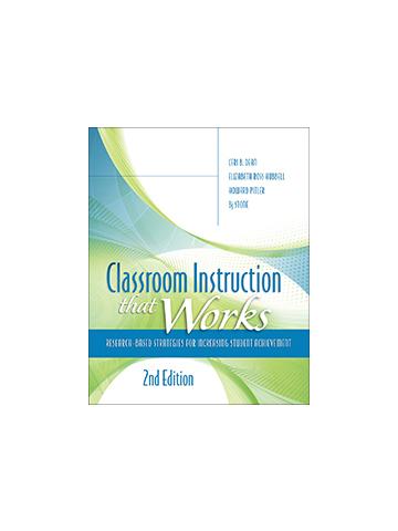 Cover of Classroom Instruction That Works